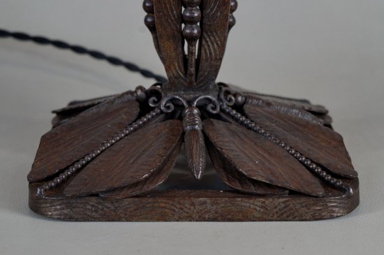 92	ミューラー兄弟　アールデコランプ　バタフライ　1930年