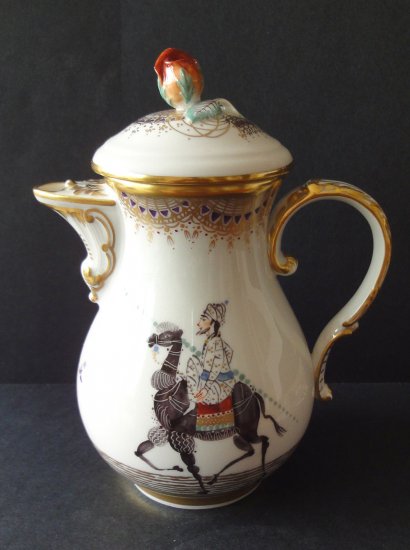 267	マイセン meissen　モカポット　千一夜物語