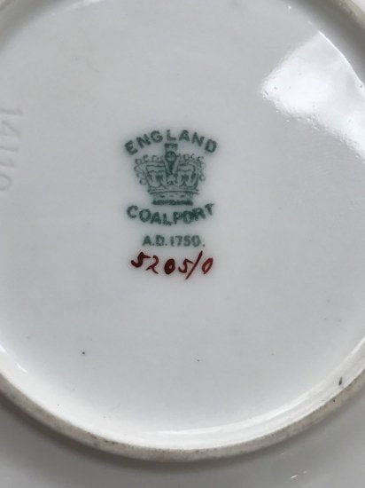 １１１　コールポート　シルバーホルダーのカップ＆ソーサー