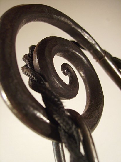 ドーム兄弟　アールデコランプ　ターコイズガラスペーストシェード