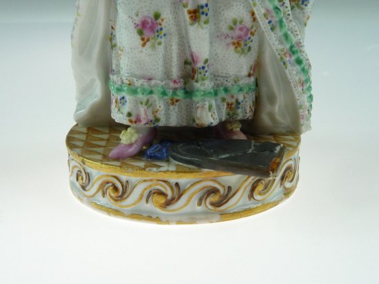 ２７４　マイセン　マルコリーニ　「壊れた鏡」1800年