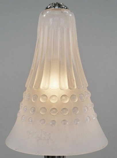 97	ミューラー兄弟＆PUEL DETOT　フランス風アールデコランプ　1925-1930