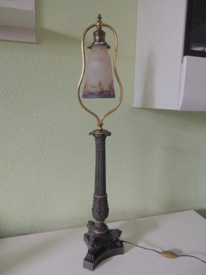 ミューラー兄弟　アールデコベッドランプ