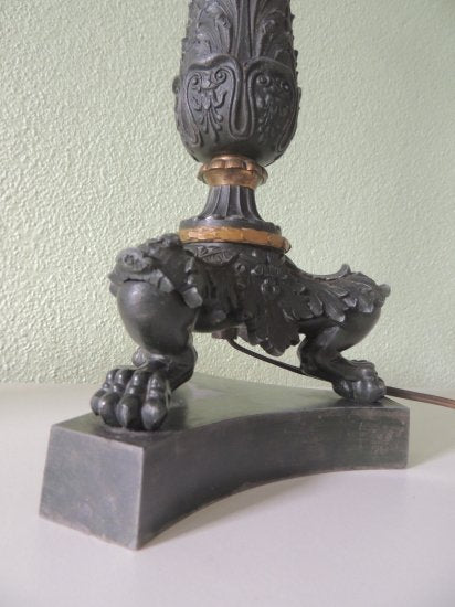 ミューラー兄弟　アールデコベッドランプ