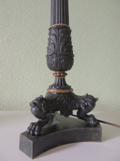 ミューラー兄弟　アールデコベッドランプ