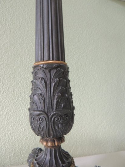 ミューラー兄弟　アールデコベッドランプ