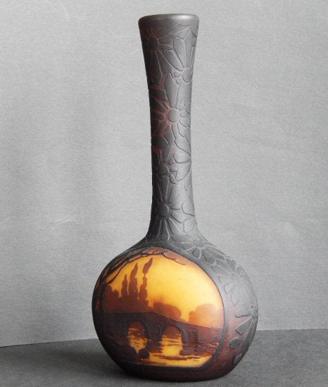 101	ミューラー兄弟　ガラス花瓶