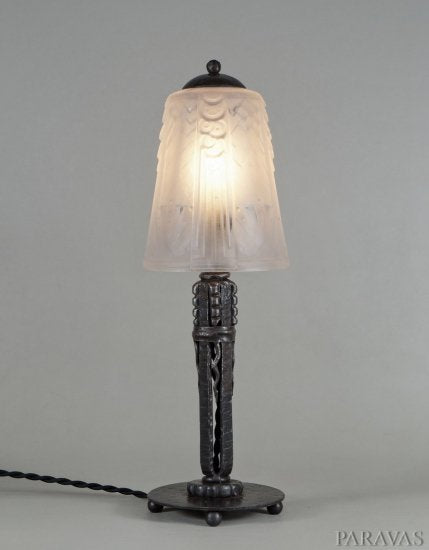 ミューラー兄弟　フランスアールデコランプ　1930年