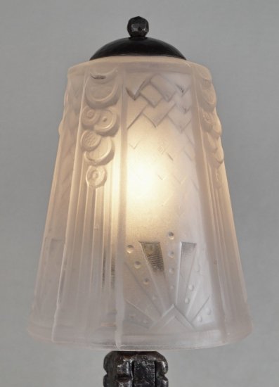 ミューラー兄弟　フランスアールデコランプ　1930年