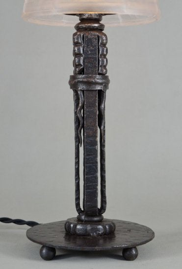 ミューラー兄弟　フランスアールデコランプ　1930年