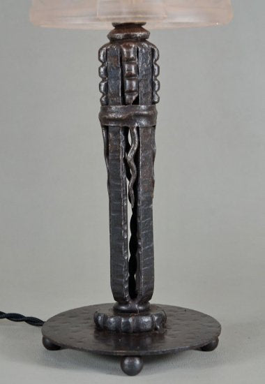 ミューラー兄弟　フランスアールデコランプ　1930年