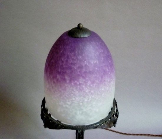 249	シュナイダー兄弟　アールデコ　フルニエ　ガラスランプ