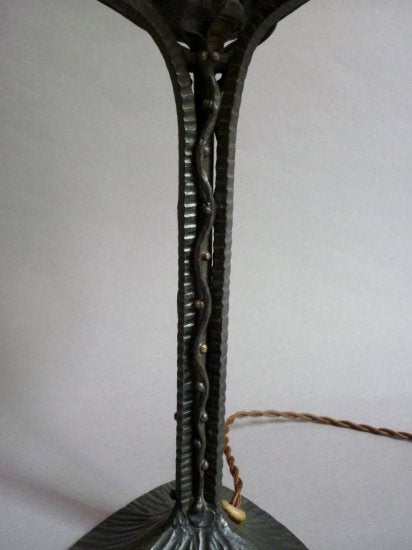 249	シュナイダー兄弟　アールデコ　フルニエ　ガラスランプ