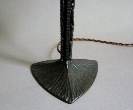 249	シュナイダー兄弟　アールデコ　フルニエ　ガラスランプ