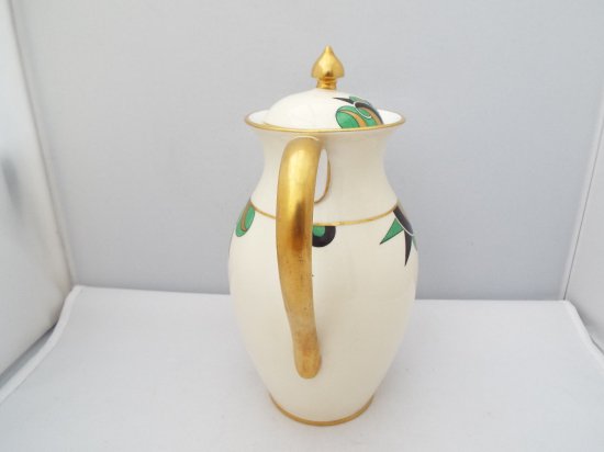 234	エインズレイ　シノワズリ　アールデコ風コーヒーセット