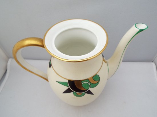 234	エインズレイ　シノワズリ　アールデコ風コーヒーセット