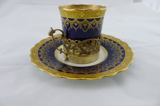 236 英国製　エインズレイ　デミタスコーヒーセット12客　（オリジナルケース入り）