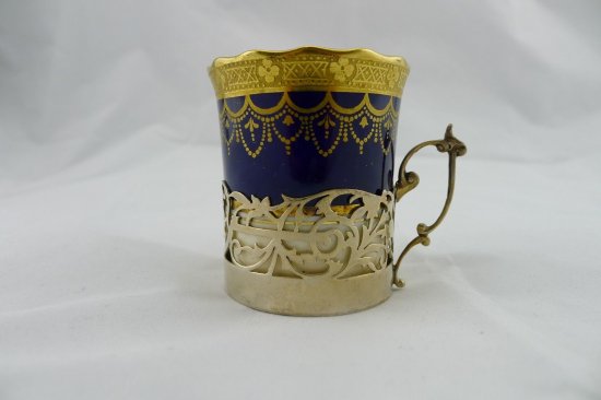 236 英国製　エインズレイ　デミタスコーヒーセット12客　（オリジナルケース入り）