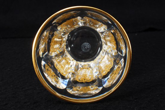 569 バカラ Baccarat 　エンパイア 金彩 ロックグラス