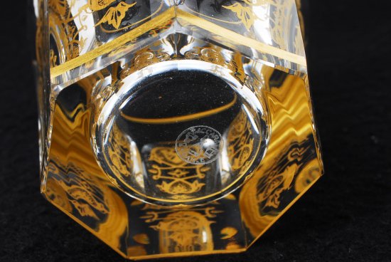 569 バカラ Baccarat 　エンパイア 金彩 ロックグラス