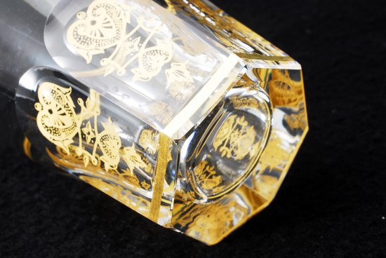 569 バカラ Baccarat 　エンパイア 金彩 ロックグラス