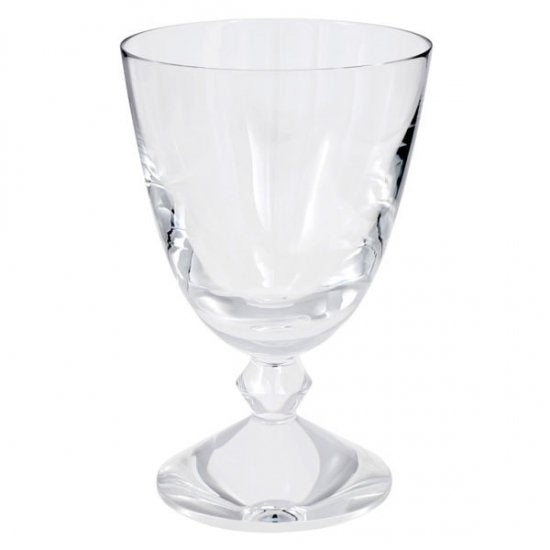 ベガ　スモールグラス　ウォーターゴブレット　ダイヤ1カットステム　クリア