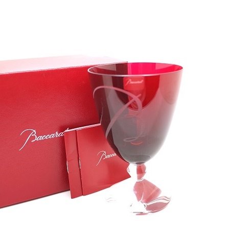 ベガ　スモールグラス　　レッド　ダイヤ１カットステム