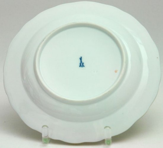 マイセン　Aカンテ　デザート皿　果物柄