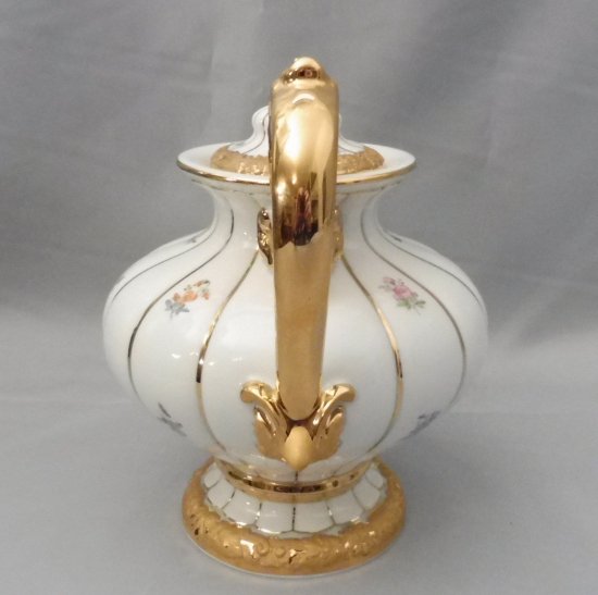 284　マイセン（Meissen）Xフォーム 小花柄ティーポット