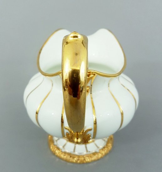 286　マイセン（Meissen）Xフォーム　金装飾のミルク入れ