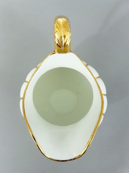 286　マイセン（Meissen）Xフォーム　金装飾のミルク入れ