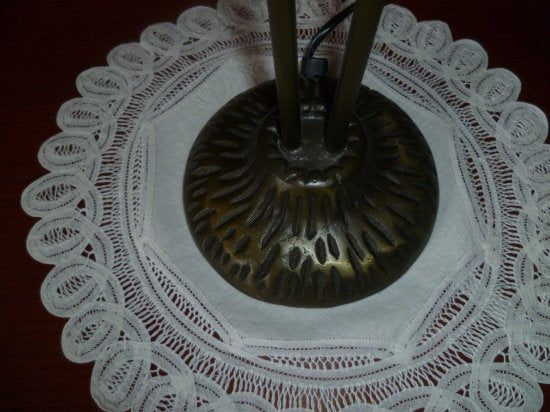 103  ミューラー兄弟　アールヌーボー・アールデコ期の双頭ランプ