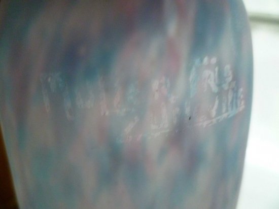 103  ミューラー兄弟　アールヌーボー・アールデコ期の双頭ランプ