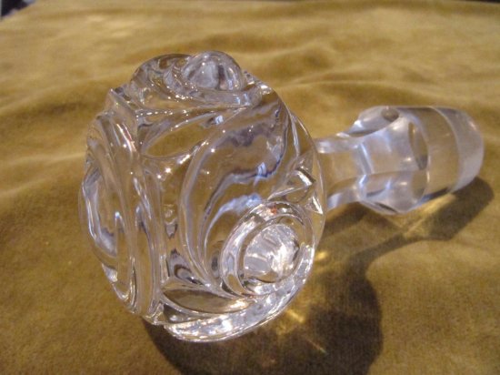 595　バカラ（Baccarat）アンティーク　クリスタル・カラフェ　ルッセ（Russe）