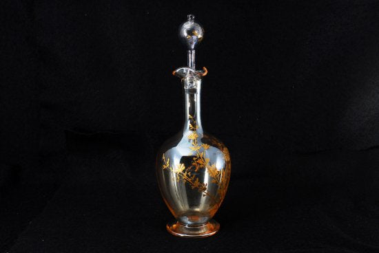 596 バカラ(baccarat) 金彩 花紋図 デカンタ