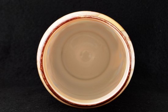 601 バカラ オパーリンクリスタル ジャポニズム花鳥図紋花瓶②