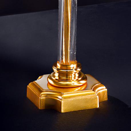 "アンジェリコ"　ヴェネチアンクリスタル　テーブルランプ