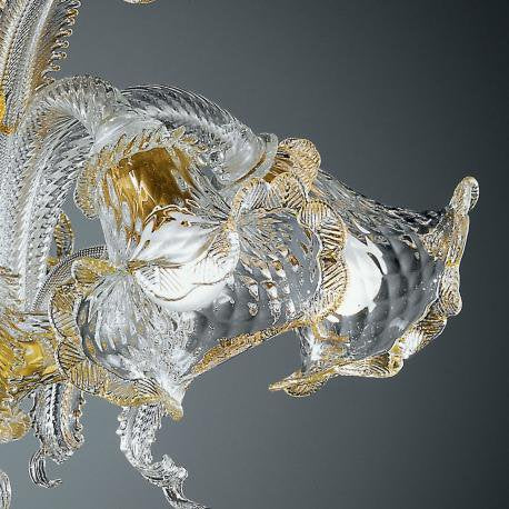 ”ガイア”　ムラノガラス　テーブルランプ