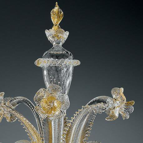 ”ガイア”　ムラノガラス　テーブルランプ