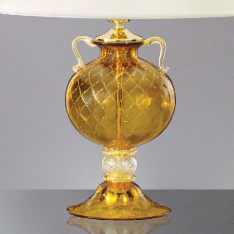 ”ガラテア”　ムラノガラス　テーブルランプ