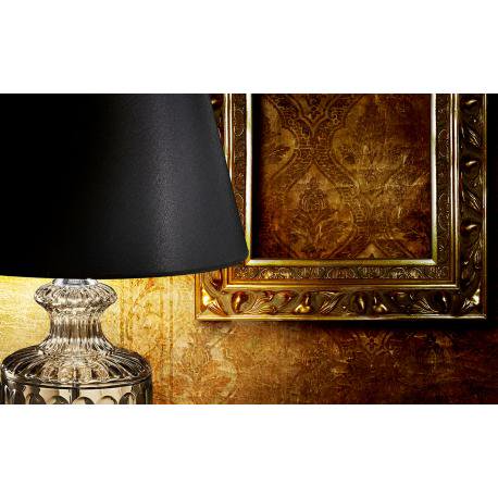 ”ジオットー”　ヴェネチアンクリスタル　テーブルランプ