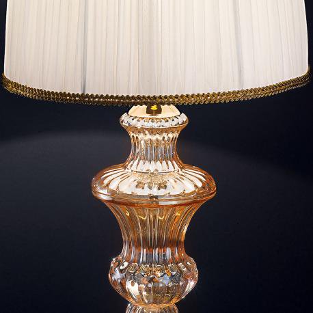 ”ティントレット”ヴェネチアン　クリスタル　テーブルランプ