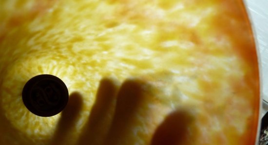 ミューラー兄弟（Muller Freres Luneville）作　アール・ヌーヴォー様式のテーブルランプ