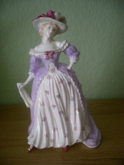 115 コールポートフィギュア＂ミセス・フィッツハーバート＂　ファムファタール　リミテッドエディション 363/12500