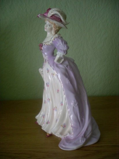 115 コールポートフィギュア＂ミセス・フィッツハーバート＂　ファムファタール　リミテッドエディション 363/12500