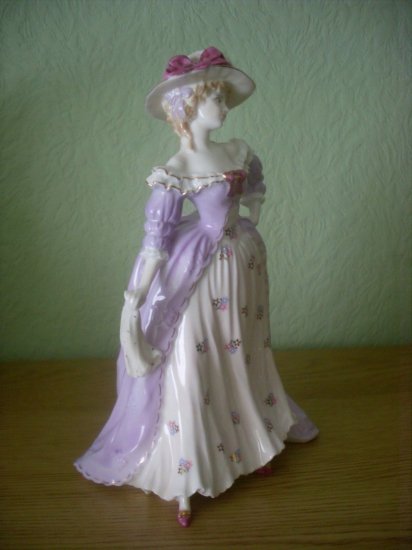 115 コールポートフィギュア＂ミセス・フィッツハーバート＂　ファムファタール　リミテッドエディション 363/12500