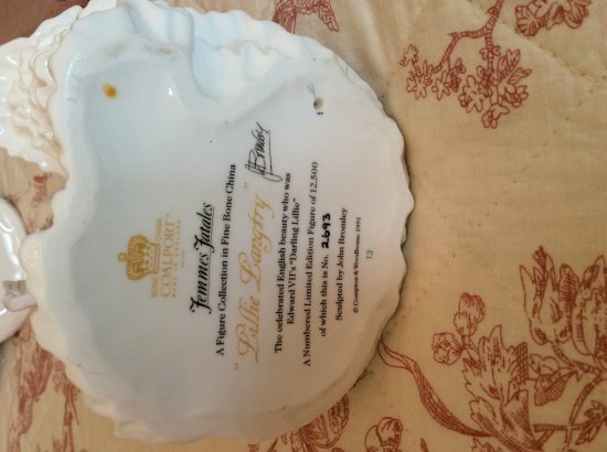 限定版コールポートフィギュア　ファム・ファタルシリーズ　″リリー・ラングトリー″