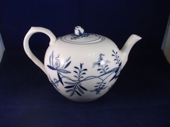 293　マイセン（Meissen）アンティーク　ブルーオニオン　ティーポット