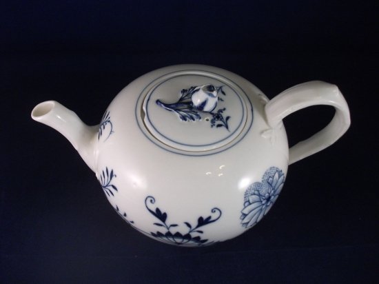 293　マイセン（Meissen）アンティーク　ブルーオニオン　ティーポット