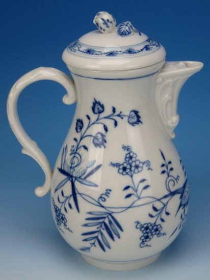 294　マイセン（Meissen）アンティーク　ブルーオニオン　コーヒーポット